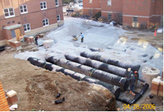 Rainwater Storage Piping